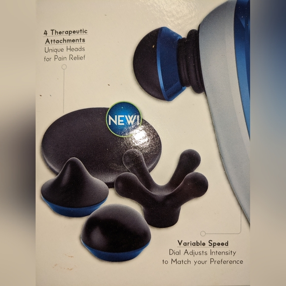 Wahl Deep Tissue Percussion Therapeutic Massager w 4 Attachments - Picture 9 of 14